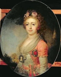 Portræt af storhertuginde Alexandra, ca. 1798